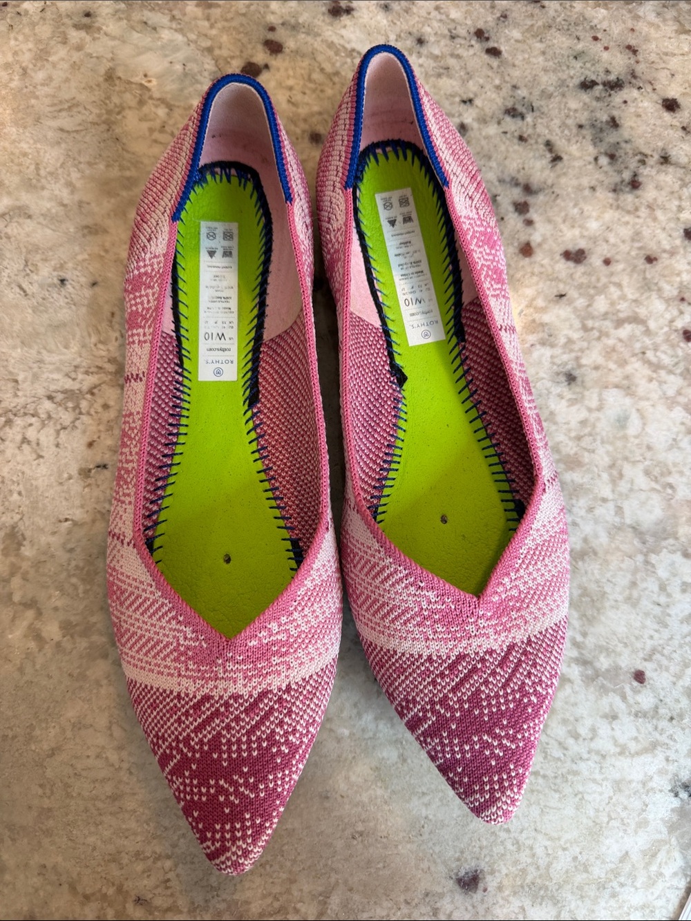 Rothy's Rare Limited Edition
Pink Plaid Breast Cancer
Awareness Points - Picture 7 of 7